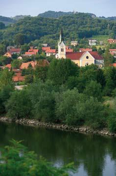 Die Kirche Sankt Rupert in Videm, Slowenien