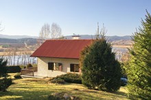 Maison de vacances Lipno nur 80m vom Wasser, mit Boot, Pernek Hory, Lipno Stausee Lipno Stausee République tchèque