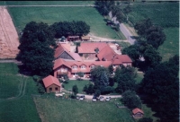 gospodarstwo rolne , Walsrode - Schneeheide, Lüneburger Heide Niedersachsen Niemcy