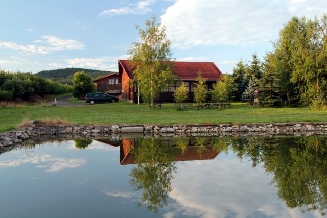 Casa di vacanze Rpety BK mit privatem Teich, Rpety, Beroun Mittelböhmen Repubblica Ceca