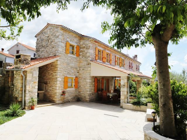 Chata, chalupa Schoenes und gemuetliches istrianisches Steinhaus , Kanfanar, Rovinj Istrien Südküste Chorvatsko