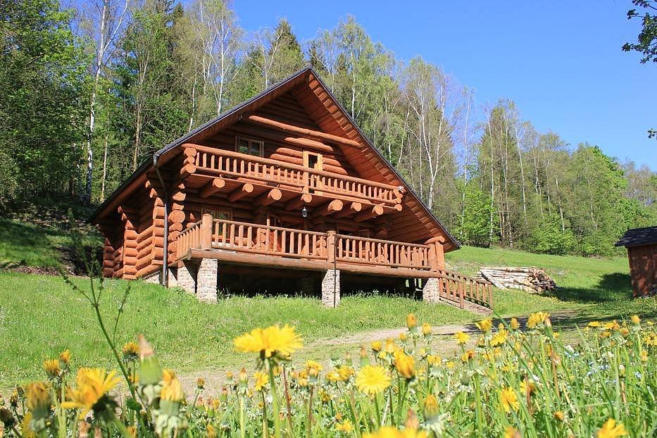 Atostogoms nuomojami namai Holzhaus Srub Orličky, Orlicky, Adlergebirge Adlergebirge Čekija