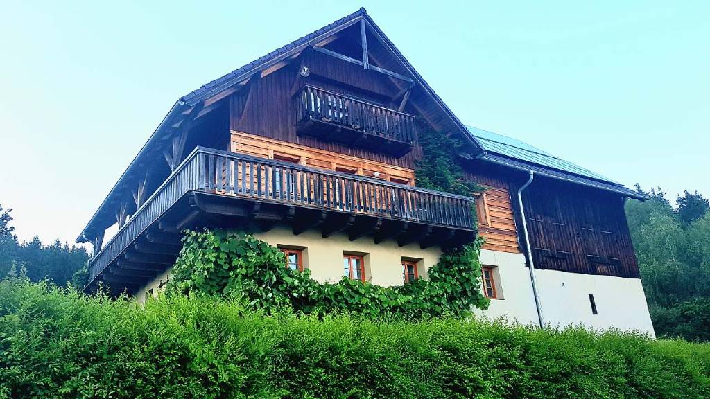 Casa di vacanze Kozli mit Teich im Garten, Vlachovo Brezi, Böhmerwald Böhmerwald Repubblica Ceca