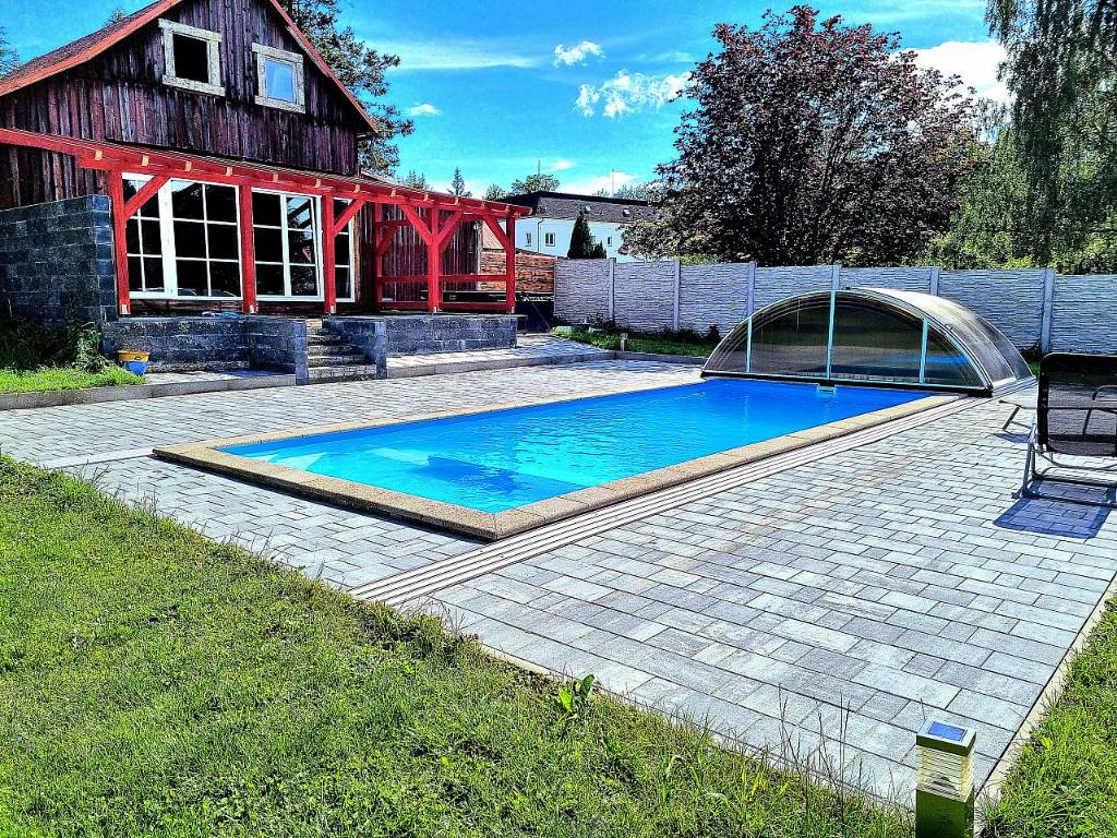 Kuća za odmor Rybniste mit Aussenpool, Sauna und Whirlpool, Rybniste, Böhmische Schweiz Böhmische Schweiz Ceška