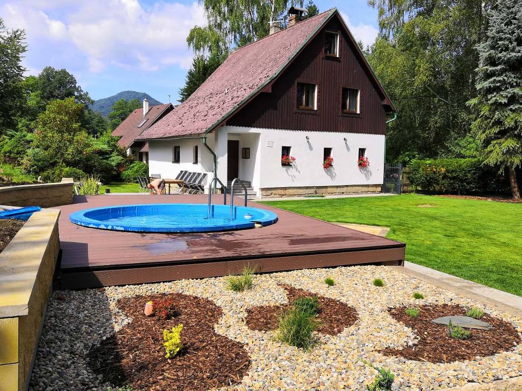 Kuća za odmor Jetřichovice mit Pool und Sauna, Jetrichovice, Böhmische Schweiz Böhmische Schweiz Ceška