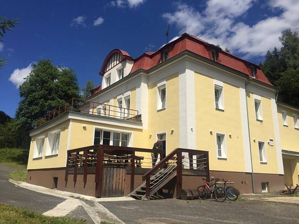 Casa di vacanze Lanovka für 38 Personen, Jachymov, Erzgebirge Erzgebirge Repubblica Ceca