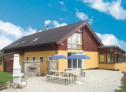 dom letniskowy mit Innenpool, Velke Hamry, Isergebirge Isergebirge Czechy