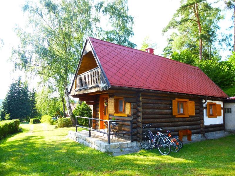 prázdninový dom Hurka EL mit Motorboot und Bootshaus, Cerna v Posumavi, Lipno Stausee Lipno Stausee Česko