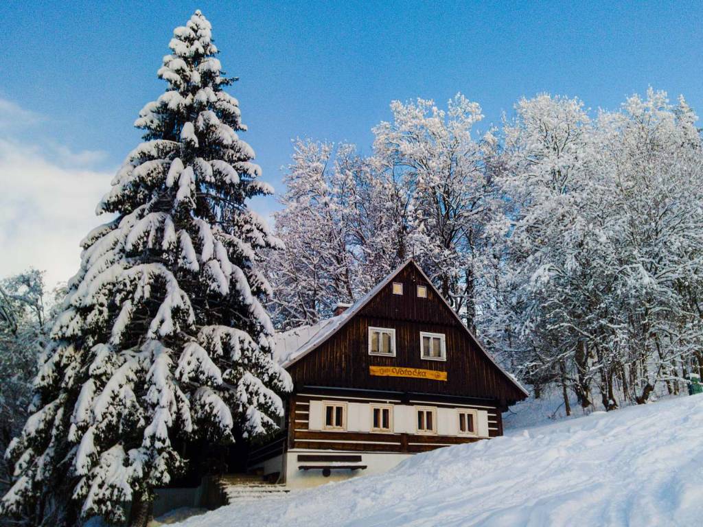prázdninový dom Votocka direkt im Skiareal an der Piste, Rokytnice nad Jizerou, Riesengebirge Riesengebirge Česko