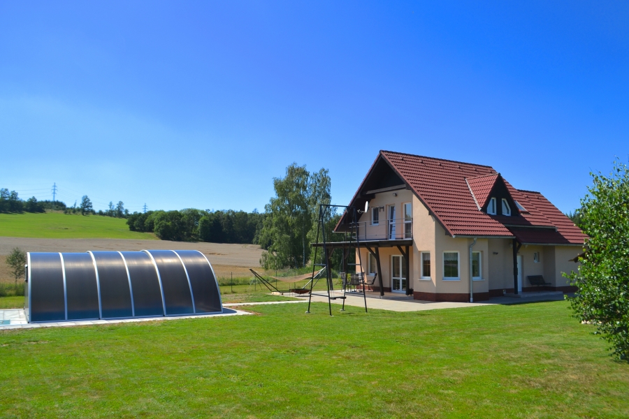 Maison de vacances Roztoky mit Aussenpool, Roztoky u Jilemnice, Riesengebirge Riesengebirge République tchèque
