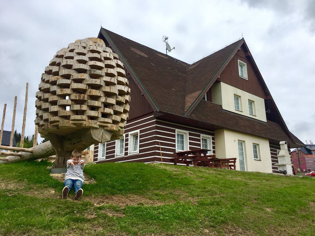 Maison de vacances Arny mit Innenpool, Whirlpool und Sauna, Horni Mala Upa, Riesengebirge Riesengebirge République tchèque