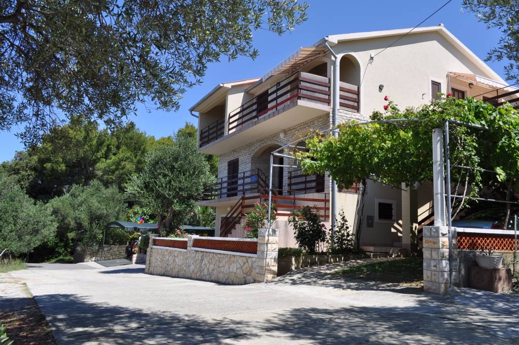 Casa di vacanze Haus liegt am Ruhige teil der Insel Rab mit Panorame Blick aufs Merr, 100m von Sandsandstrand., Supetarska Draga, Insel Rab Kvarner Bucht Inseln Croazia