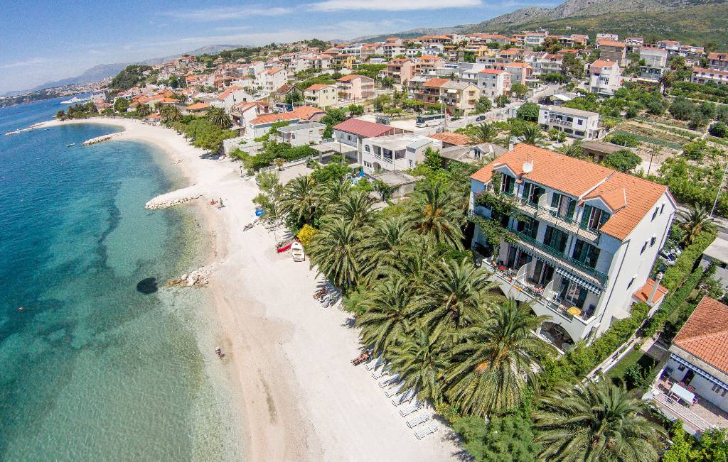 prázdninový  byt Apartement ‚Palms Am Strand und Meer, Podstrana, Split Mitteldalmatien Chorvátsko