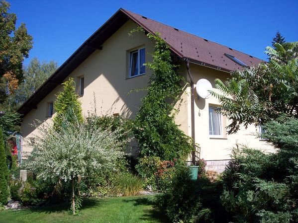 Casa di vacanze Fischer mit Garten und Pool, Albrechtice, Isergebirge Isergebirge Repubblica Ceca