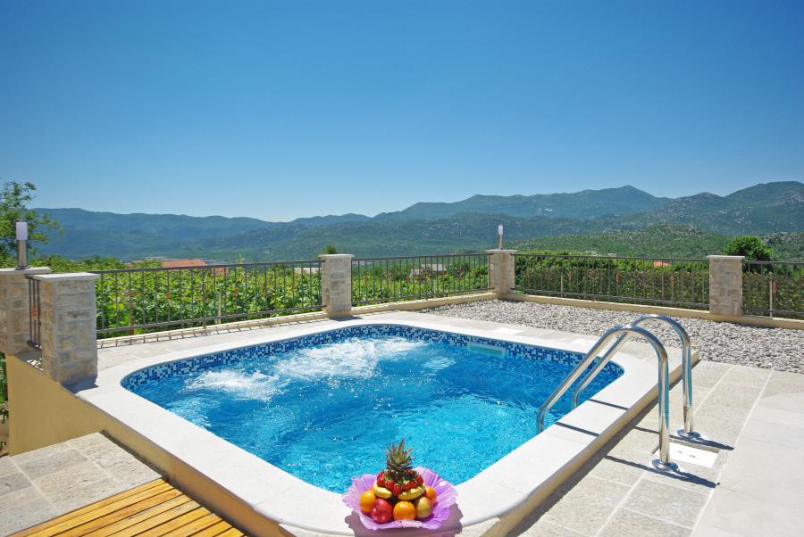 Villa Villa Antonija, mit beheiztem Schwimmbad mit Massage, Zavojane, Mitteldalmatien Makarska Riviera Hrvatska