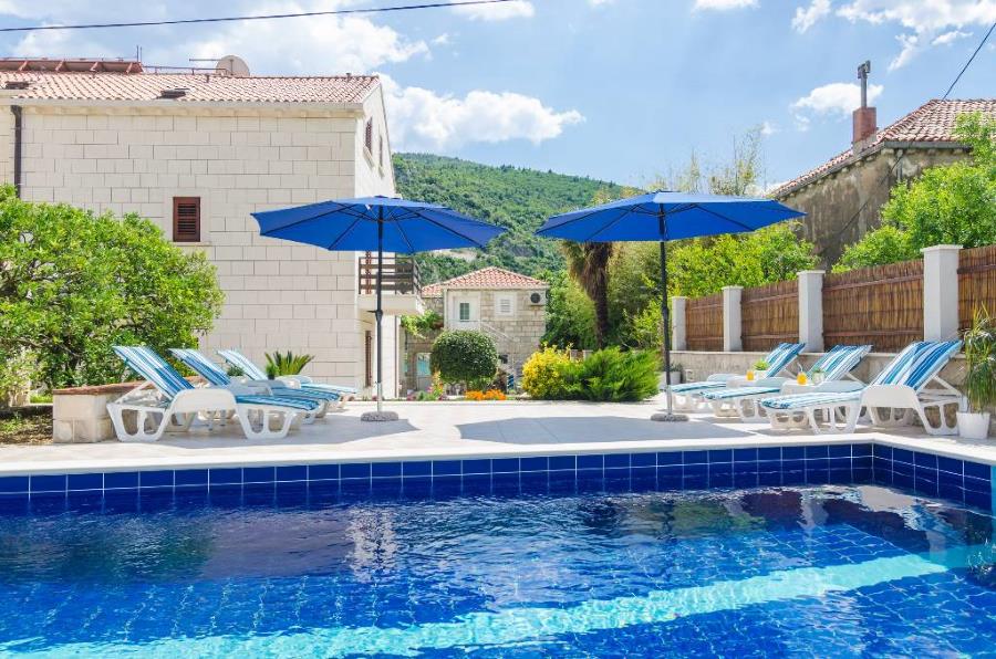 Villa Ponta am Meer, mit pool, ideal für familienurlaub in Dubrovnik-Mokosica, Süddalmatien Dubrovnik  