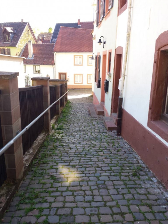 Fußweg von der Altstadt Blieskastel zum Wallfahrtskloster