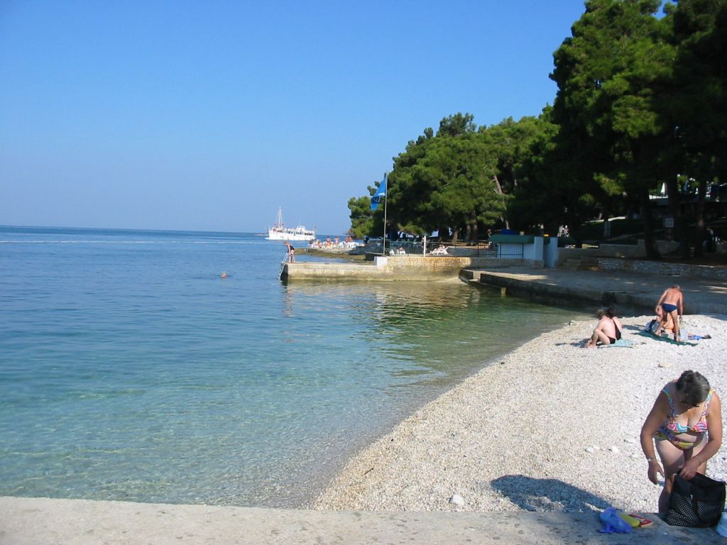 Ferienwohnung Bequeme Ferienwohnung Rosmarin fur 6 - 8 Personen in Porec in Porec, Istrien Nordküste Porec Chorwacja  Strand Zelena Laguna