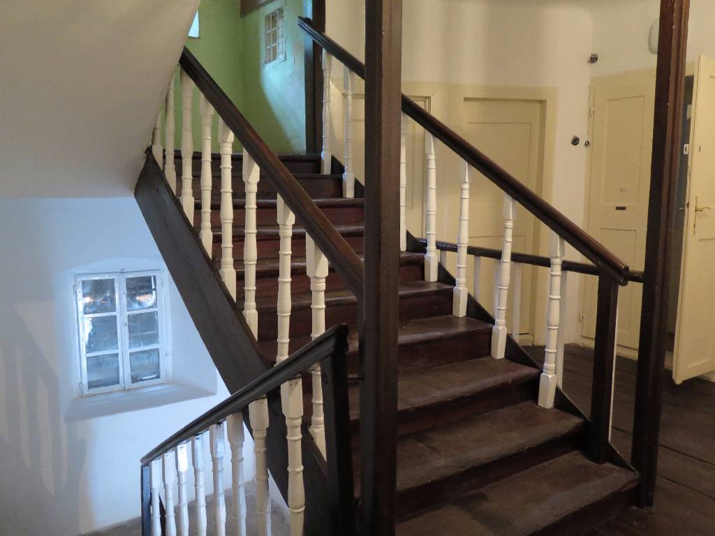 Treppenhaus aus holz