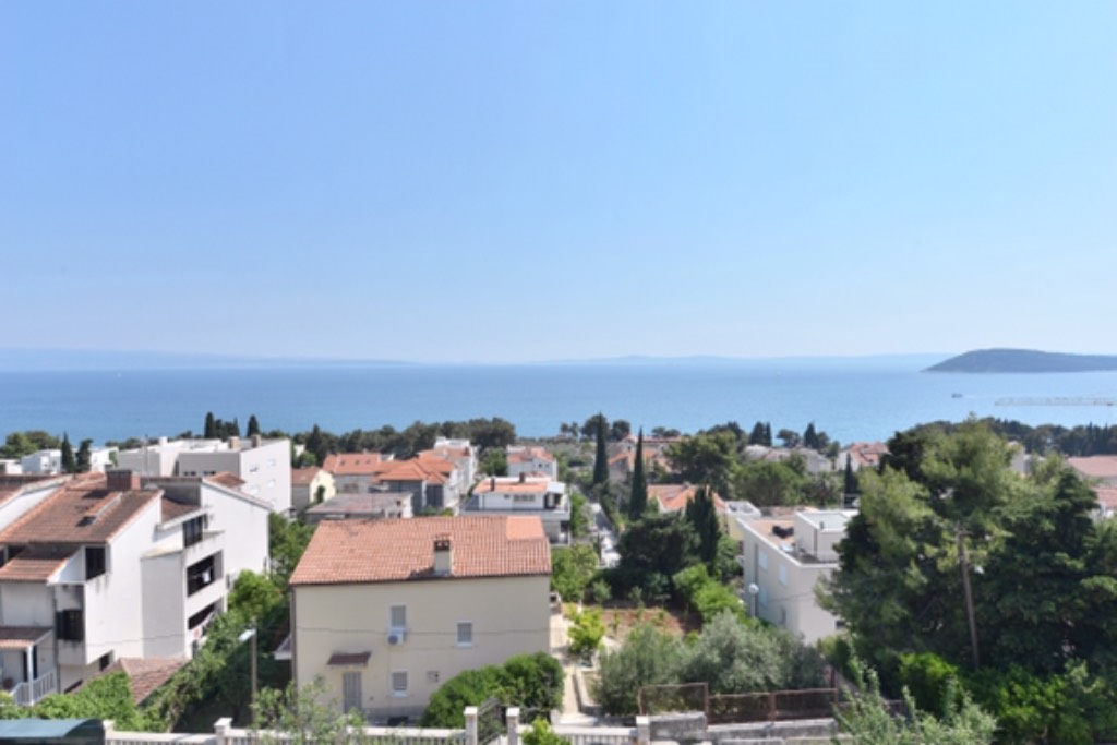 Ferienwohnung SEA-VIEW Apartment ANGIE - MARJAN HILL za 4 osobe in Split, Mitteldalmatien Split  Blick auf das Meer und Umgebung
