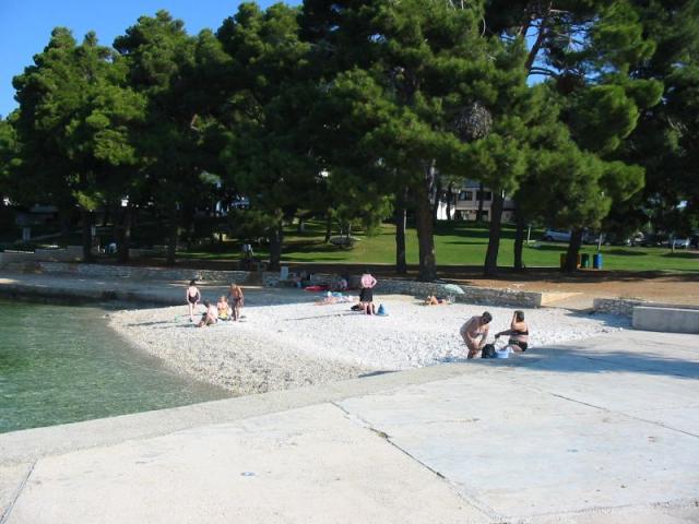 Strand in Zelena Laguna